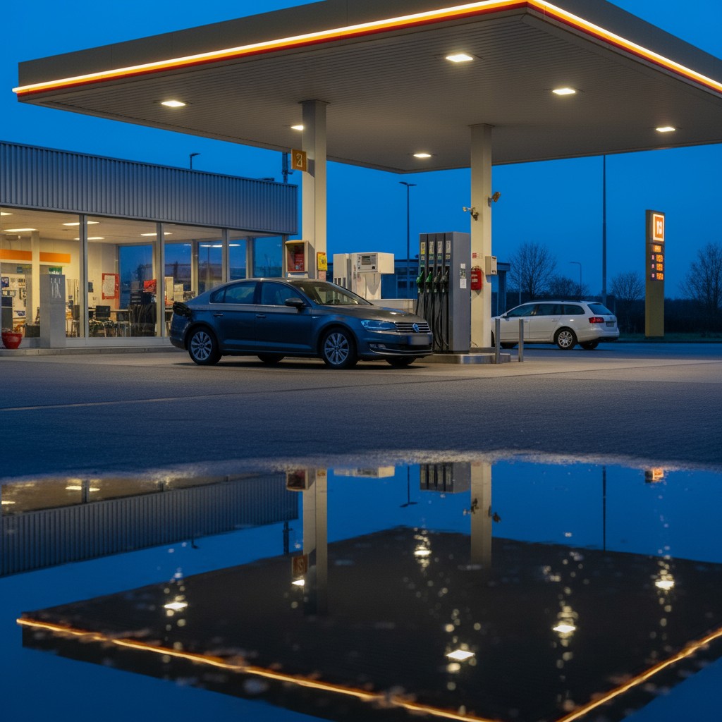 GenKI-Bild: Tankstelle bei Auto Feldmeier